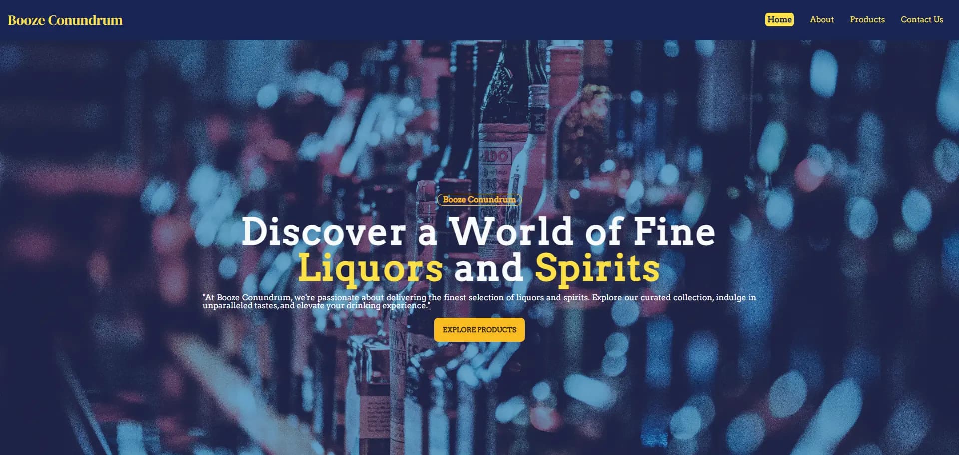 Booze Conundrum project preview