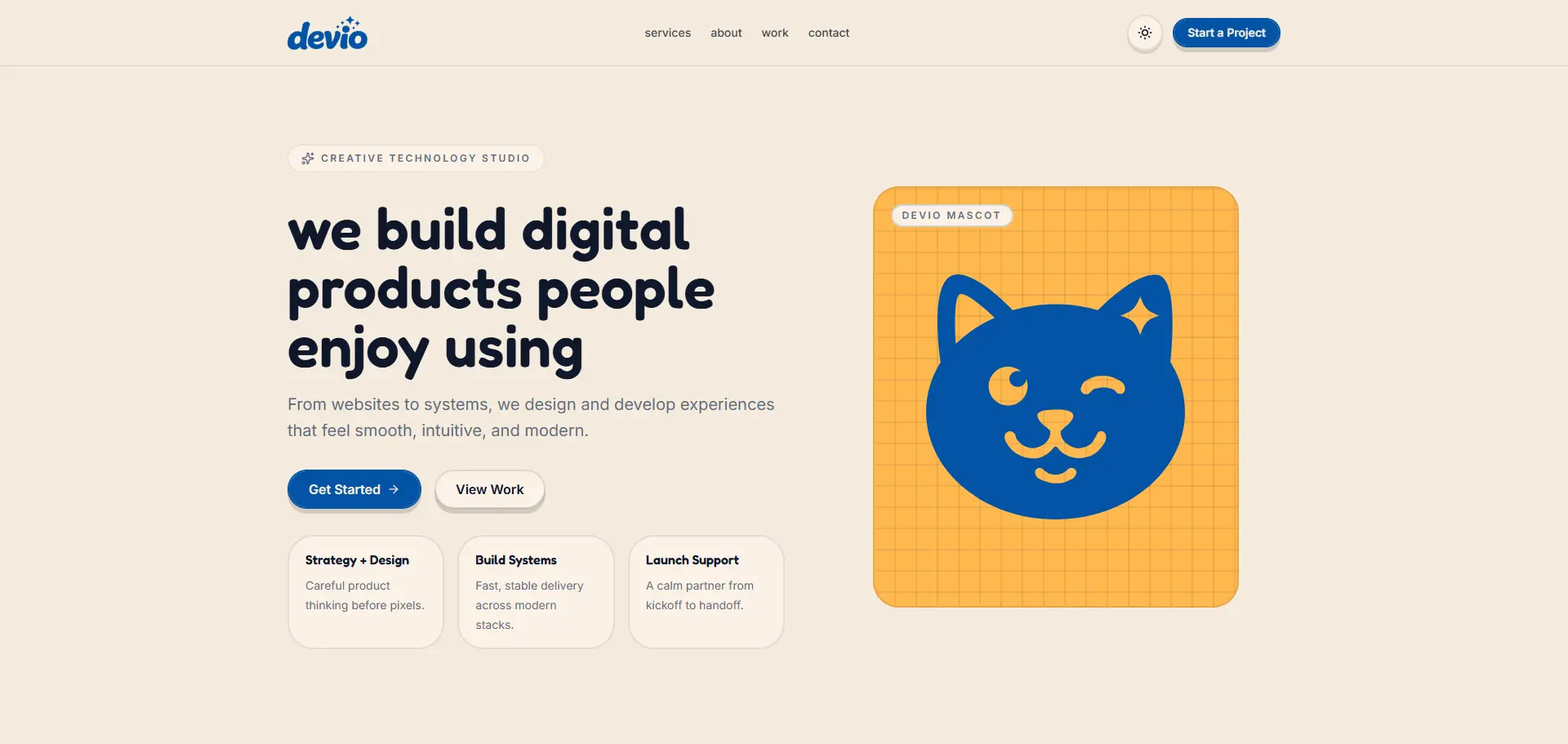 Devio project preview