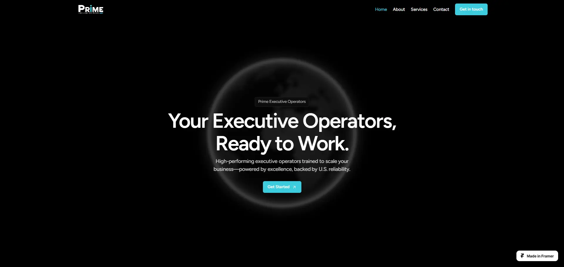 Prime Executive Operators project preview